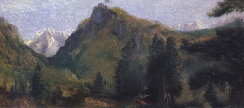 Arthur Bowen Davies Mountain Beloved of Spring Sweden oil painting art